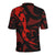 Maori Red Mangopare Polo Shirt - Polynesian Pride