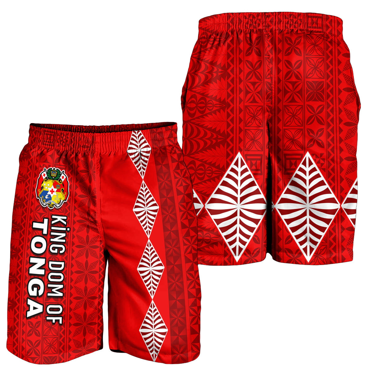 Kingdom of Tonga Men Short 2021 Tonga National Day LT13 - Polynesian Pride