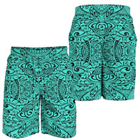 Polynesian Culture Turquoise Men's Short Turquoise - Polynesian Pride
