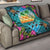 Guam Polynesian Premium Quilt - Couple of Turtles - Polynesian Pride