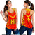 Hawaiian Kanaka Polynesian Women's Racerback Tank Active Red - Polynesian Pride