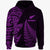 New Zealand Rugby Hoodie Aotearoa Maori Style Purple Unisex Purple - Polynesian Pride