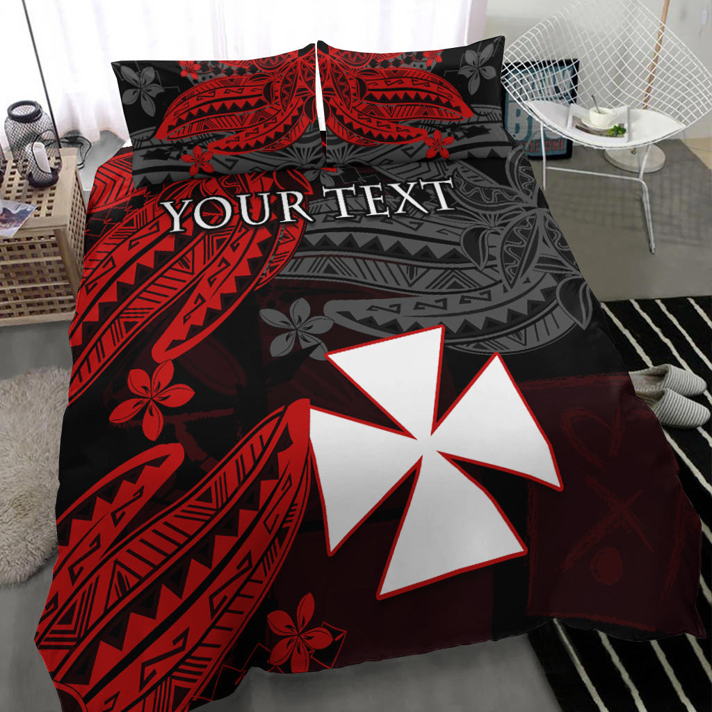 (Custom Personalised) Wallis and Futuna Bedding Set Enjoy Polynesian Flowers LT13 - Polynesian Pride