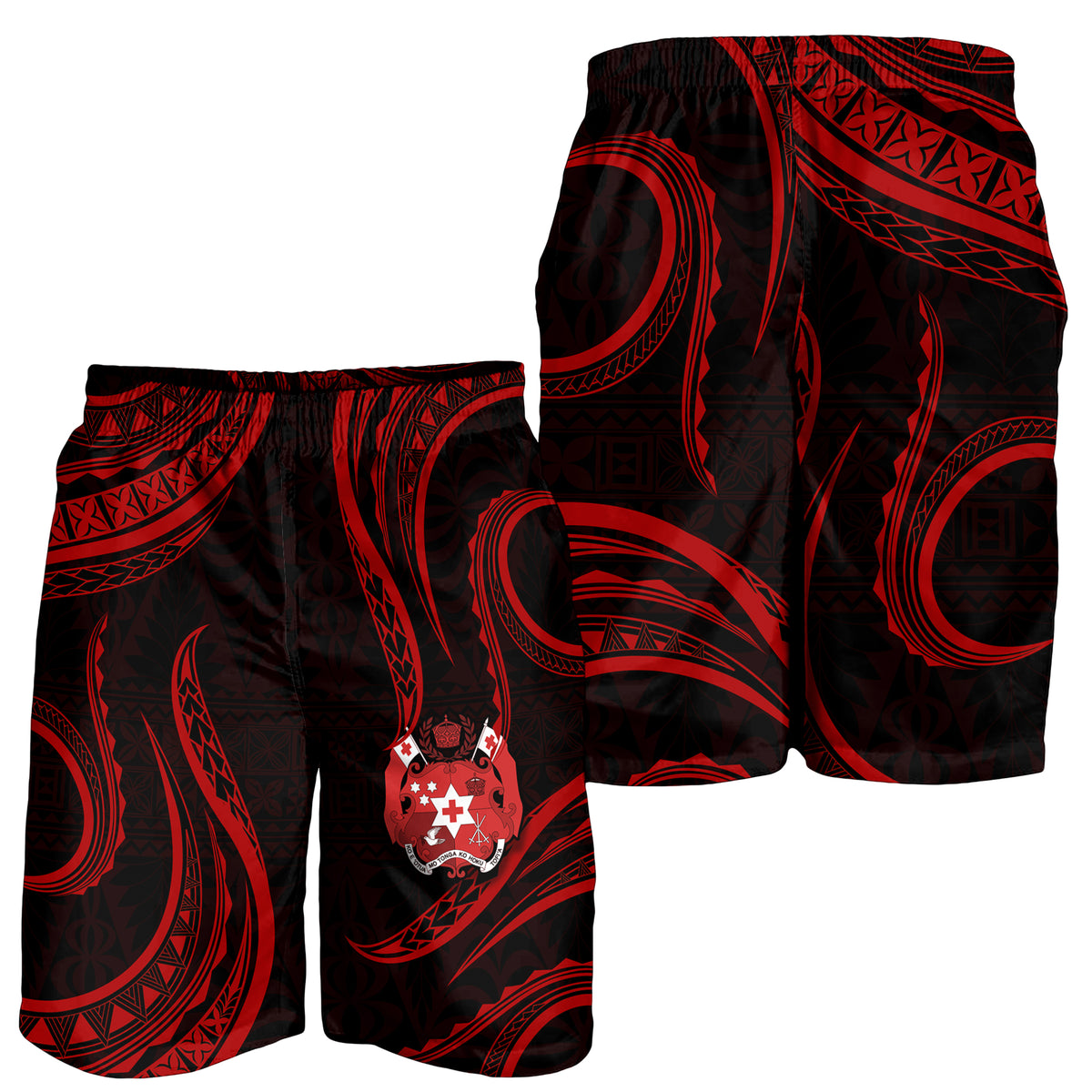 Tonga Pattern Men Short Always Proud LT13 - Polynesian Pride