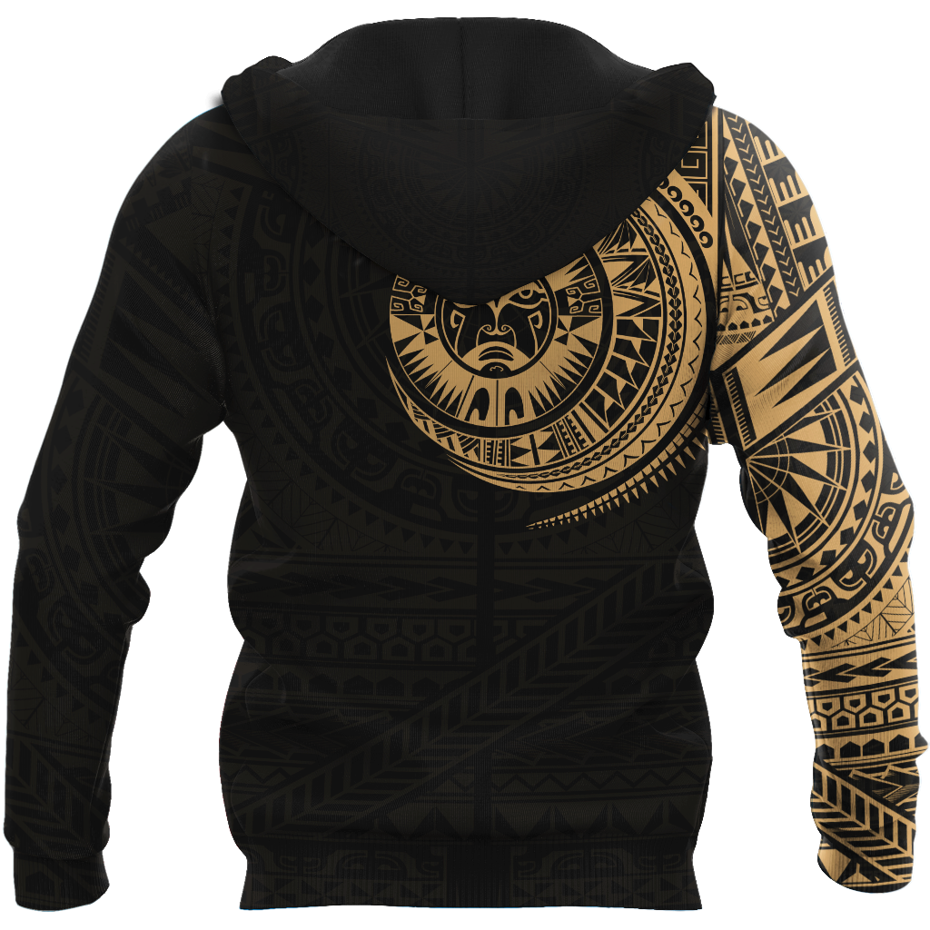 New Zealand Maori Tattoo Unisex Deluxe Hoodie - Polynesian Pride