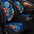 American Samoa Car Seat Covers - Vintage Tribal Mountain - Polynesian Pride