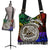 American Samoa Boho HandBag - Rainbow Polynesian Pattern - Polynesian Pride