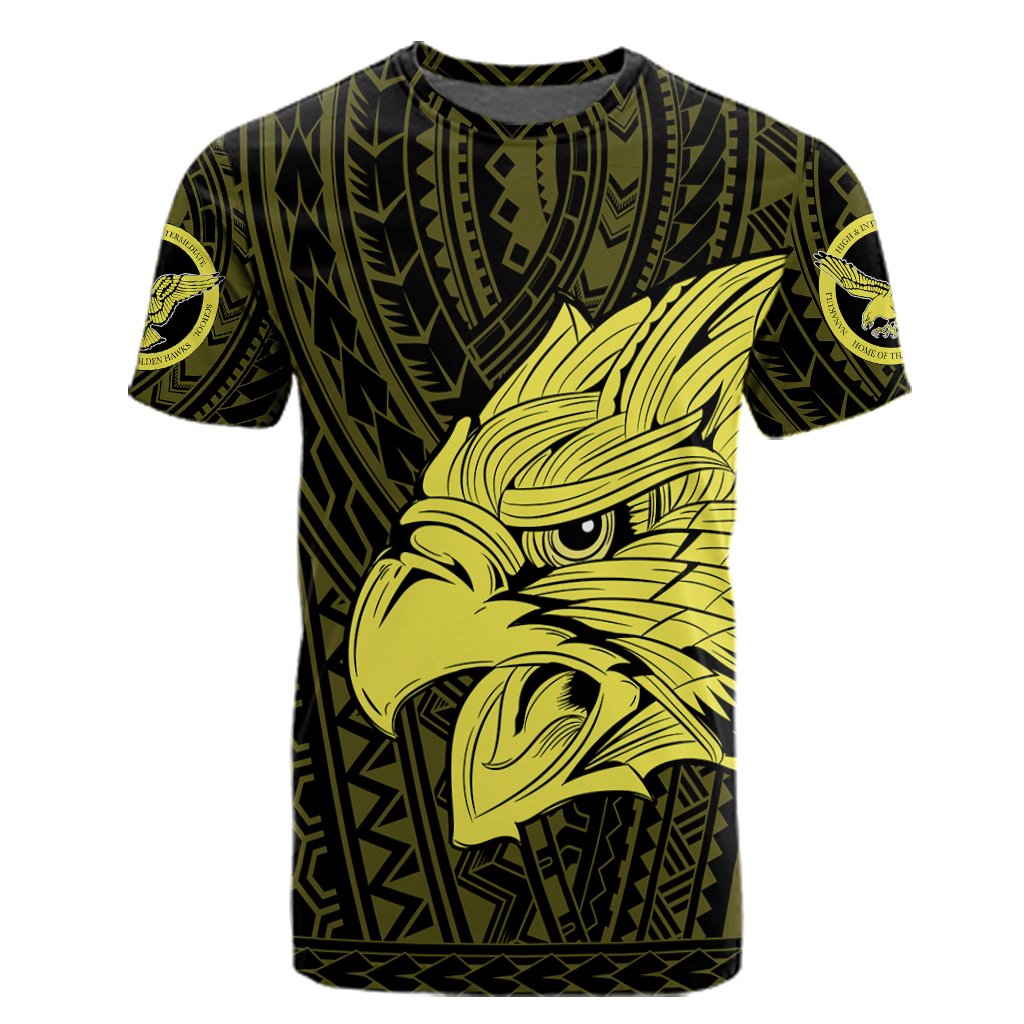 Hawaii Nanakuli High School Hawk Polynesian T Shirt - Polynesian Pride