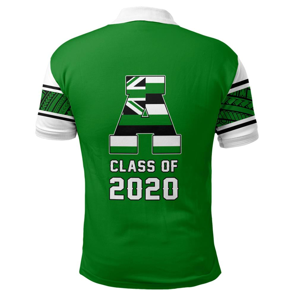 Custom Hawaii Polo Shirt Aiea High Custom Your Class Polo Shirt - Polynesian Pride