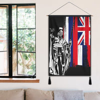 Hawaiian - Hawaii King Flag Hanging Poster - AH - Polynesian Pride