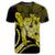 Hawaiian Hawaii Turtle Hibiscus Polynesian Vintage T Shirt Yellow - Polynesian Pride
