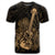 Hawaiian Hawaii Ukulele Flower T Shirt Gold - Polynesian Pride