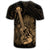 Hawaiian Hawaii Ukulele Flower T Shirt Gold - Polynesian Pride