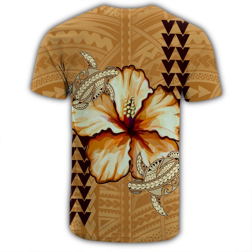 Hawaiian Vintage Hibiscus T Shirt AH - Polynesian Pride