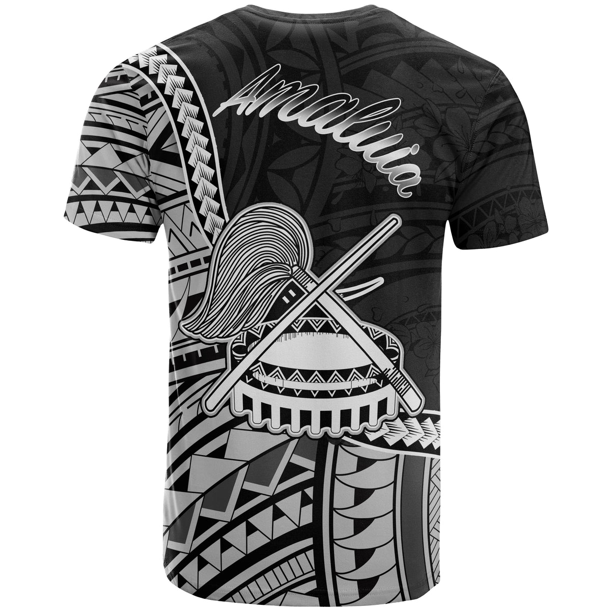 American Samoa T Shirt Amaluia Polynesian Patterns - Polynesian Pride