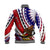 (Custom Personalised) American Samoa Baseball Jacket Artsy Style LT9 - Polynesian Pride