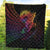 American Samoa Premium Quilt - Butterfly Polynesian Style - Polynesian Pride