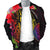 American Samoa Men's Bomber Jacket - Tropical Hippie Style - Polynesian Pride