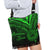 American Samoa Boho Handbag - Green Color Cross Style - Polynesian Pride