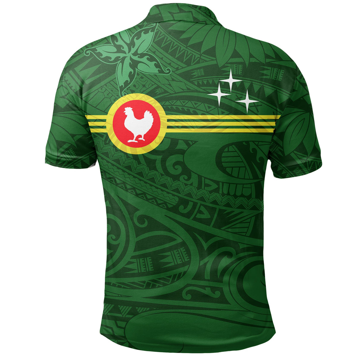 American Samoa Custom Polo Shirt Manua Island Group - Polynesian Pride