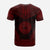 American Samoa Custom T Shirt American Samoa Seal Polynesian Chief Tattoo Red Version Unisex Red - Polynesian Pride