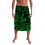 Hawaii Angry Shark Polynesian Lavalava Unique Style Green LT8 Green - Polynesian Pride