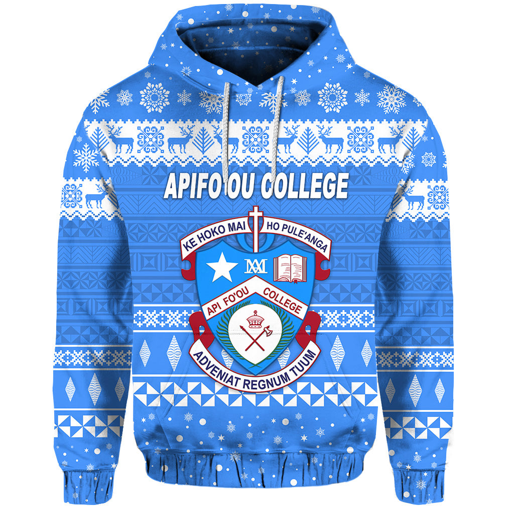 Custom Apifoou College Christmas Hoodie Simple Style LT8 - Polynesian Pride