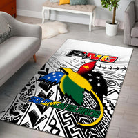Papua New Guinea And Solomon Islands Area Rug LT6 white - Polynesian Pride