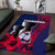 Guam Chamorro Area Rug Flag Color Style LT6 - Polynesian Pride