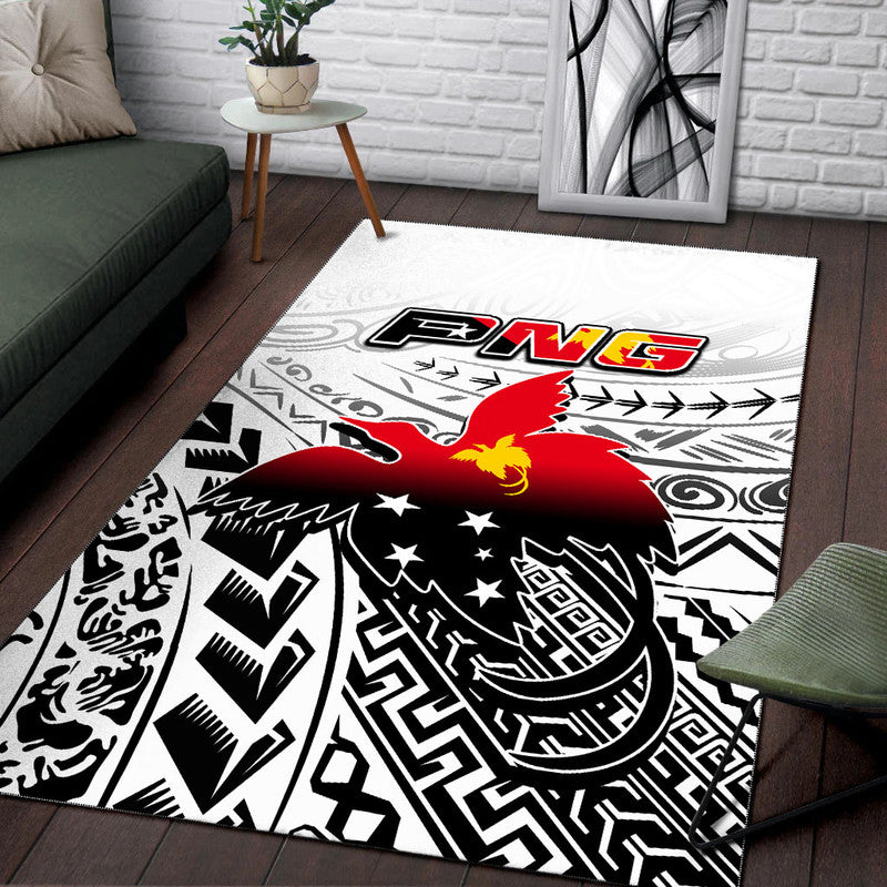 Papua New Guinea Patterns Area Rug LT6 - Polynesian Pride