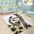 Guam Fish Hook Area Rug White Style LT6 - Polynesian Pride