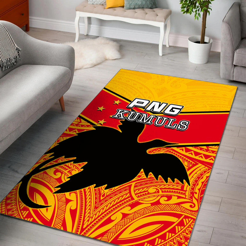 PNG The Kumuls Area Rug LT6 Yellow - Polynesian Pride