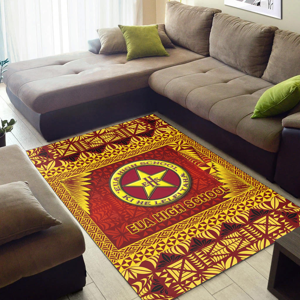Tonga Eua High School Area Rugs Simplified Version LT8 - Polynesian Pride