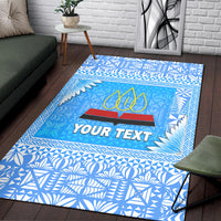 (Custom Personalised) Tonga Lavengamalie College Area Rugs Simplified Version LT8 - Polynesian Pride