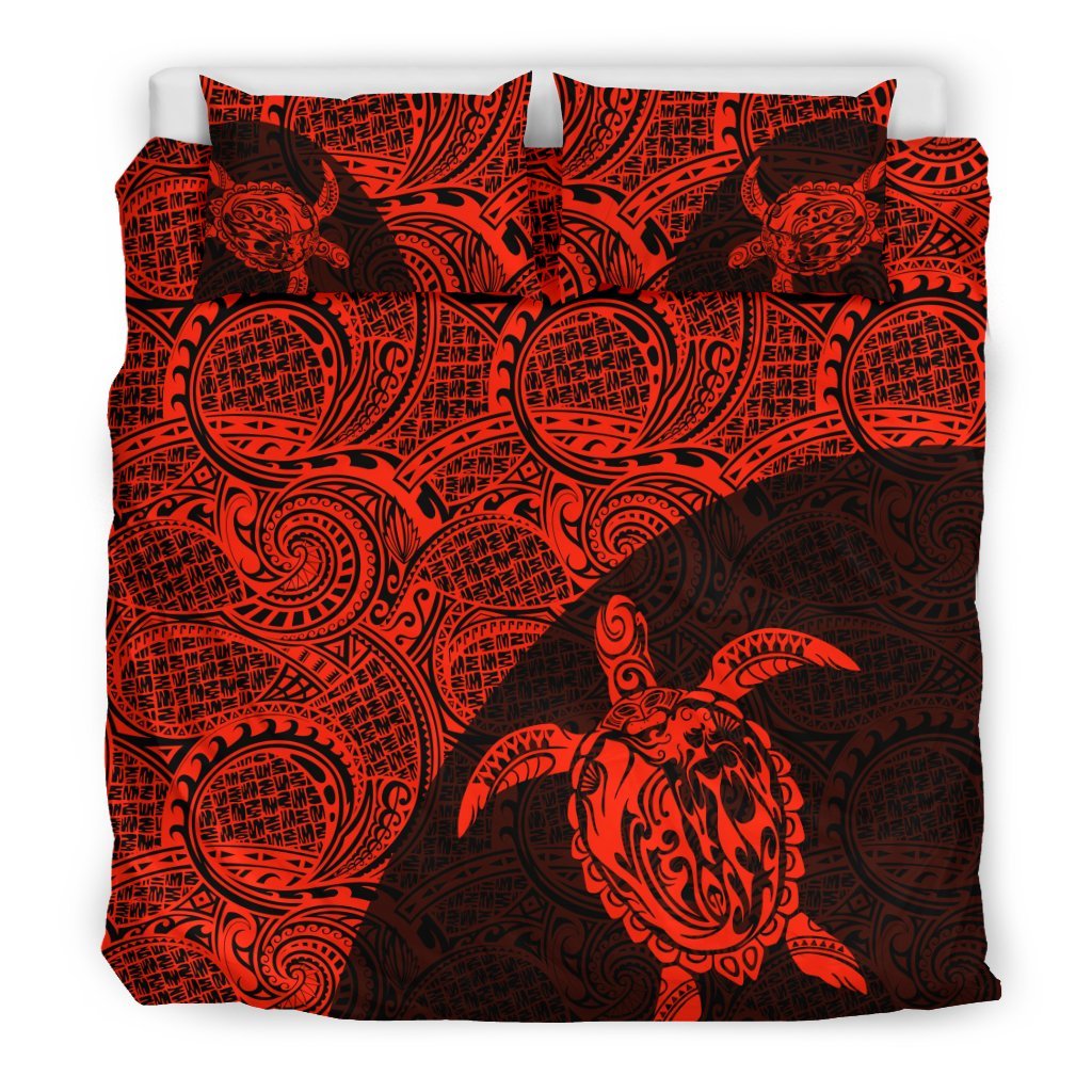 Turtle Mermaid Polynesian Duvet Cover Set 01 TH90 - Polynesian Pride