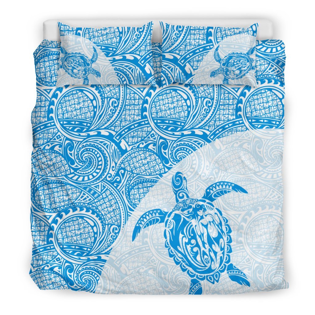 Turtle Mermaid Polynesian Duvet Cover Set 08 TH90 - Polynesian Pride