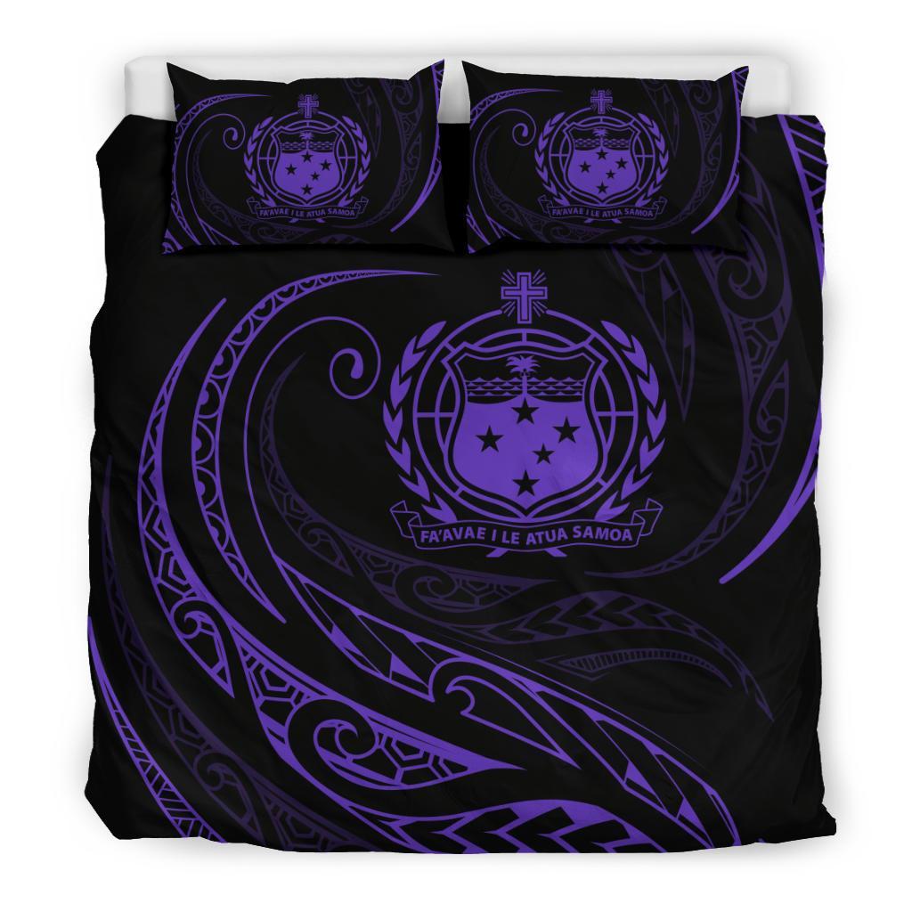 Samoa Bedding Set - Purple - Frida Style - Polynesian Pride