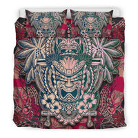 Polynesian Hawaii Duvet Cover Set - Hawaiian Tiki - Polynesian Pride