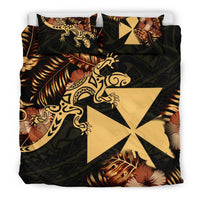 Polynesian Duvet Cover Set - Wallis And Futuna Duvet Cover Set Lizrad Lucky - Polynesian Pride