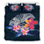 Polynesian Bedding Set - Manta Ray And Hibiscus - Polynesian Pride