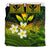 Kanaka Maoli (Hawaiian) Bedding Set, Polynesian Plumeria Banana Leaves Reggae - Polynesian Pride