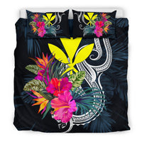 Polynesian Bedding Set - Hawaii Duvet Cover Set Tropical Flowers - Polynesian Pride