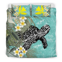 Hawaii Bedding Set - Hawaii Turtle Sea Plumeria Bedding Set - Polynesian Pride