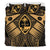 Guam Polynesian Bedding Set - Guam Gold Seal with Polynesian Tattoo - Polynesian Pride