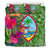 Guam Bedding Set - Hibiscus Polynesian Pattern Green Version - Polynesian Pride