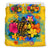 Guam Polynesian Bedding Set - Turtle with Plumeria and Hibiscus - Polynesian Pride