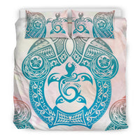 Hawaii Bedding Set Polynesian Turtle Hawaiian Bedding Set - TTHS Style - Polynesian Pride