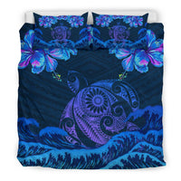 Hawaiian Turtle Hibiscus Polynesian - Bedding Set - Lucy Style - Polynesian Pride