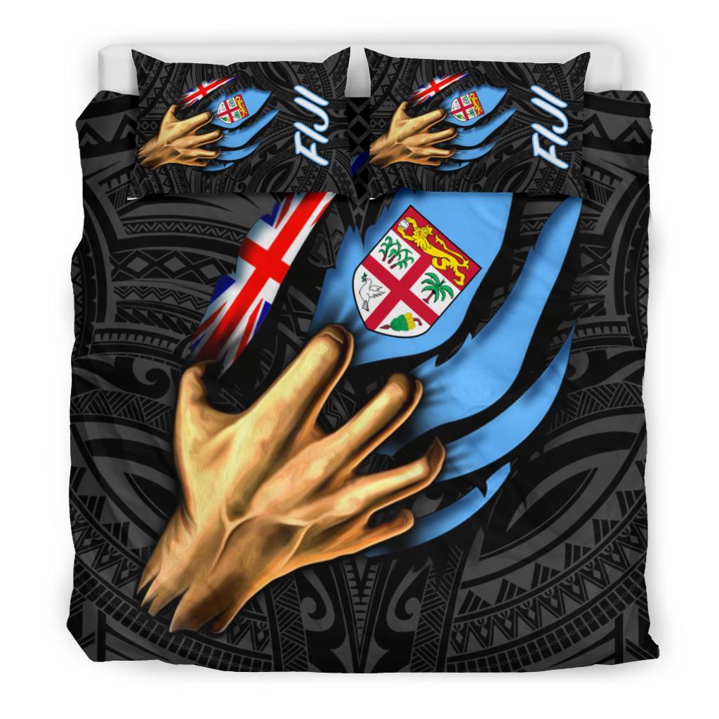 Fiji Bedding Set - Fiji In Me (Black) - Polynesian Pride