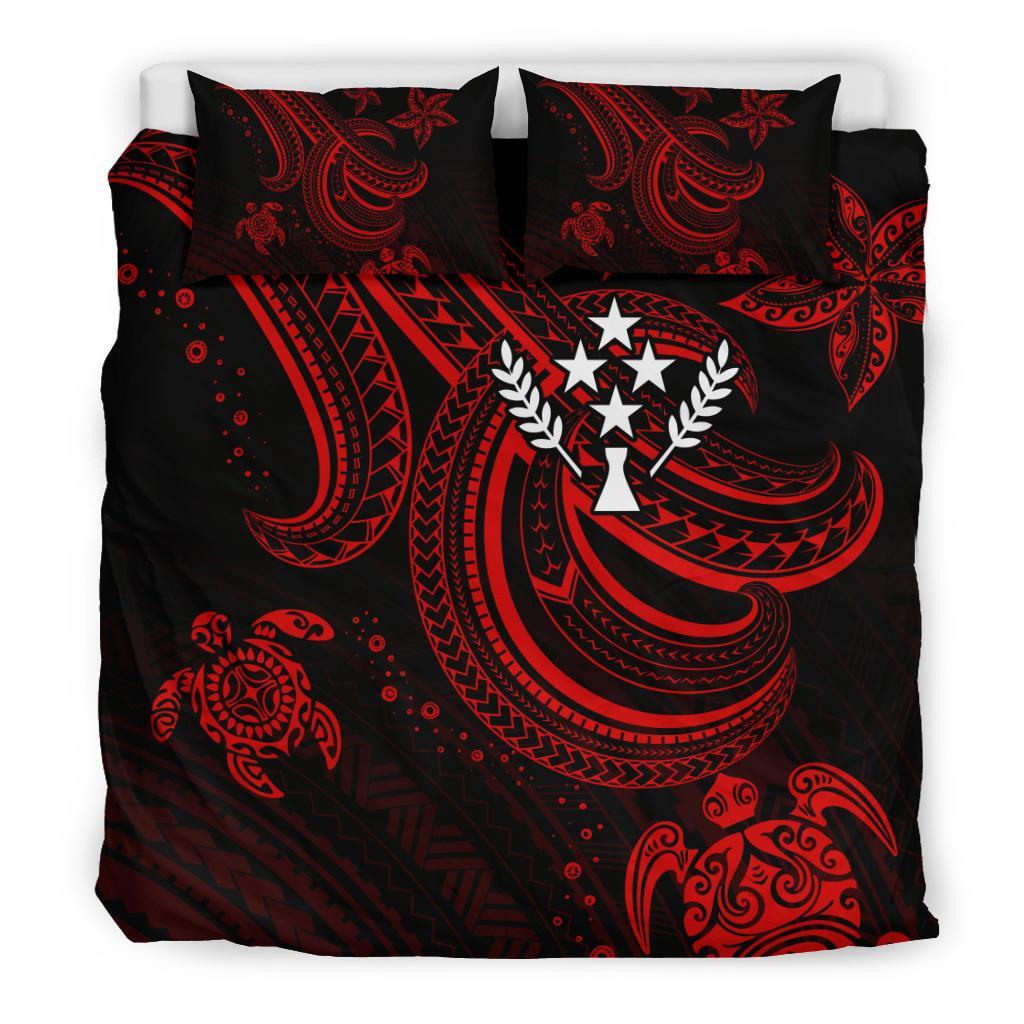 Kosrae Bedding Set - Red Turtle - Polynesian Pride